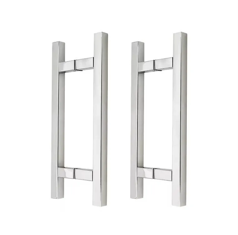 Mâner ușă de baie din sticlă fără rame