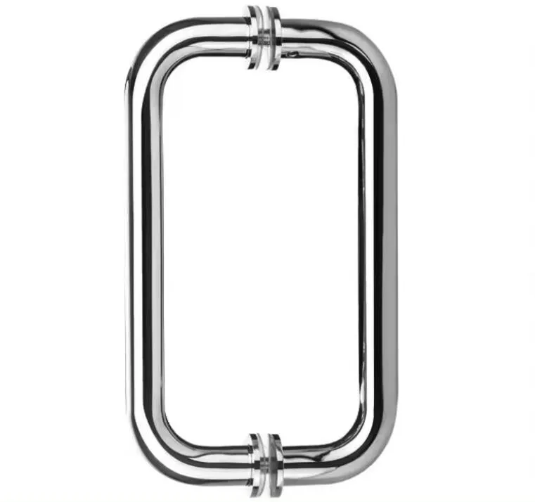 Mâner din sticlă pentru ușă de duș