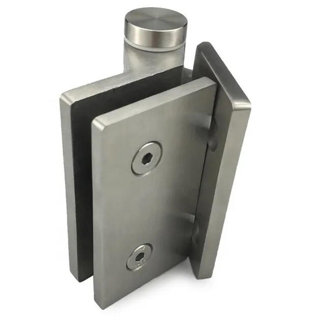 Balamă cu autoînchidere din sticlă la perete